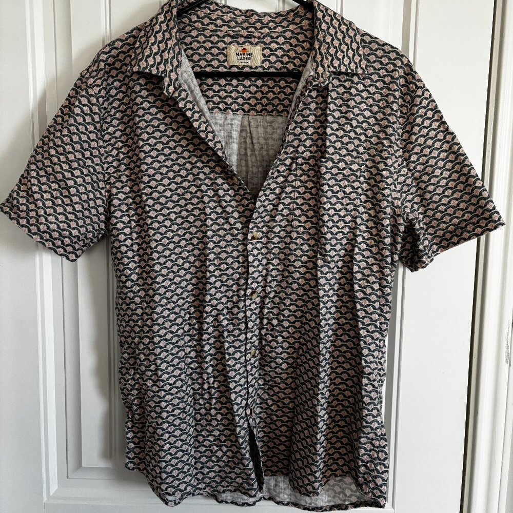 Marine Layer Stretch Selvage Short Sleeve Shirt